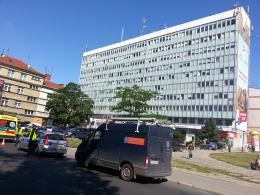 Alarm bombowy w biurowcu przy ul. Ozimskiej