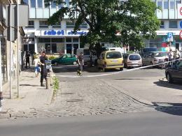 Alarm bombowy w biurowcu przy ul. Ozimskiej