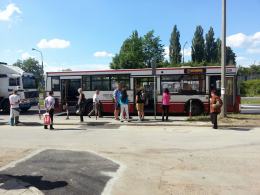 Ciężarówka uderzyła w autobus MZK