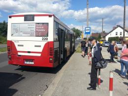 Ciężarówka uderzyła w autobus MZK