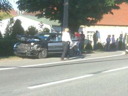 Wypadek w Izbicku, pięć osób rannych