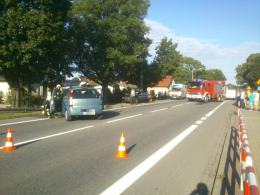 Wypadek w Izbicku, pięć osób rannych
