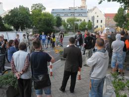Protestowali przeciwko rządowi Donalda Tuska