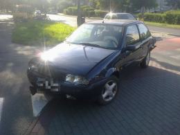 Zderzenie trzech samochodów na Chabrach