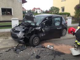 Pijany kierowca uciekł po wypadku. Miał 2,6 promila.