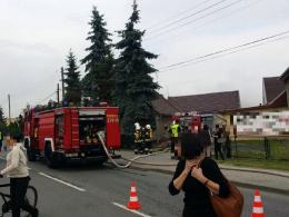 Pożar w gospodarstwie rolnym przy ul. Oleskiej
