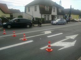 Wypadek w Lędzinach. 82-latka trafiła do szpitala