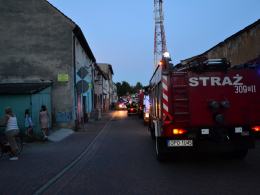 Pożar mieszkania w Niemodlinie