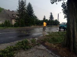 Ponad 100 interwencji strażaków po burzach nad Opolszczyzną