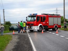 Pijany kierowca sprawcą czołowego zderzenia w Skarbiszowie