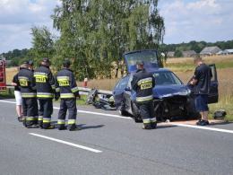 Zderzenie podczas wyprzedzania na obwodnicy Opola