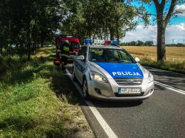 Renault dachowało pod Byczyną