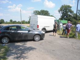 9 osób ponad normę. Przeładowany bus pod Lewinem Brzeskim.