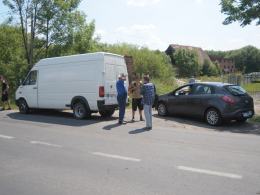 9 osób ponad normę. Przeładowany bus pod Lewinem Brzeskim.