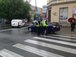 Wypadek na ul. Katowickiej, dwie osoby są ranne