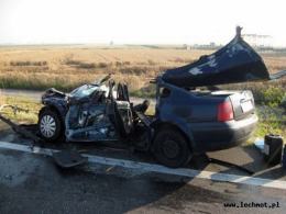 Tragiczny wypadek na skrzyżowaniu dróg krajowych