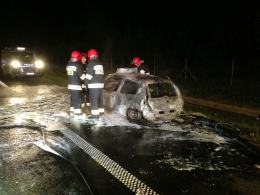 Renault clio zapaliło się podczas jazdy