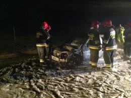 Renault clio zapaliło się podczas jazdy
