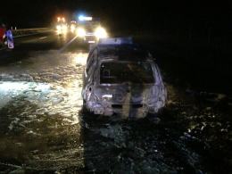 Renault clio zapaliło się podczas jazdy