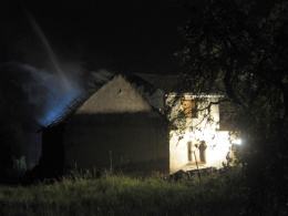 Pożar garażu na Kolonii Gosławickiej