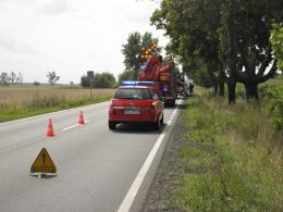 Motocyklista ranny w wypadku pod Niemodlinem