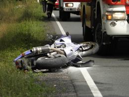 Motocyklista ranny w wypadku pod Niemodlinem