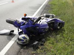 Motocyklista ranny w wypadku pod Niemodlinem