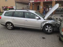 Zderzenie trzech aut w Dobrzeniu Wielkim