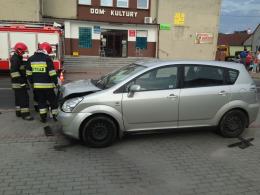 Zderzenie trzech aut w Dobrzeniu Wielkim