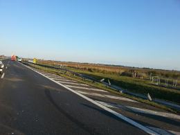 Wypadek na autostradzie, trzy osoby w szpitalu