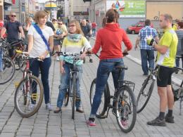 Masa Krytyczna na ulicach Opola