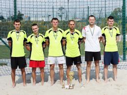 Turniej piłki nożnej plażowej w Centrum Sportu