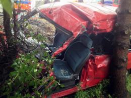 Wypadek na trasie Opole-Krapkowice, dwie osoby w szpitalu