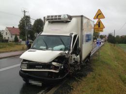 Wypadek na trasie Opole-Krapkowice, dwie osoby w szpitalu