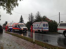 Wypadek na trasie Opole-Krapkowice, dwie osoby w szpitalu