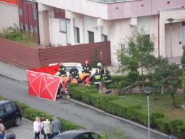 Dramatyczna akcja ratunkowa na ul. Jodłowej