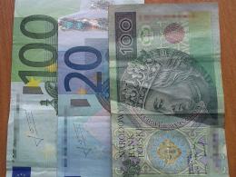 Funkcjonariuszom zaproponował 120 euro i 100 złotych za odstąpienie od czynności.