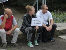 Protest na Bolko: Wyspę kochamy! Na drogę nie oddamy!
