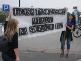 Protest na Bolko: Wyspę kochamy! Na drogę nie oddamy!