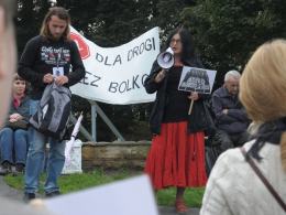 Protest na Bolko: Wyspę kochamy! Na drogę nie oddamy!