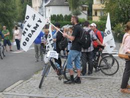 Protest na Bolko: Wyspę kochamy! Na drogę nie oddamy!