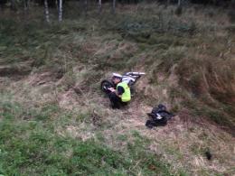 Dwaj motocykliści ranni po wypadku na DK 46
