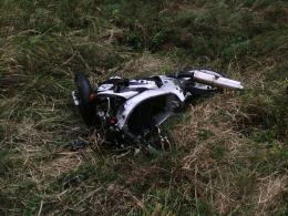 Dwaj motocykliści ranni po wypadku na DK 46