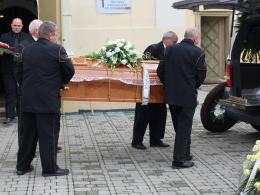 Motocykliści pożegnali kolegę, który zginął w wypadku