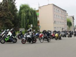 Motocykliści pożegnali kolegę, który zginął w wypadku