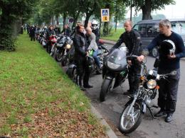 Motocykliści pożegnali kolegę, który zginął w wypadku
