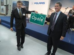 W Opolu otwarto fabrykę pojazdów terenowych Polaris
