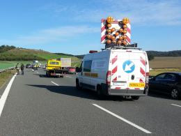 Motocyklista zginął w wypadku na A4