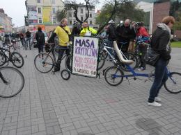 Rowerowa Masa Krytyczna w obronie wyspy Bolko