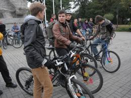 Rowerowa Masa Krytyczna w obronie wyspy Bolko